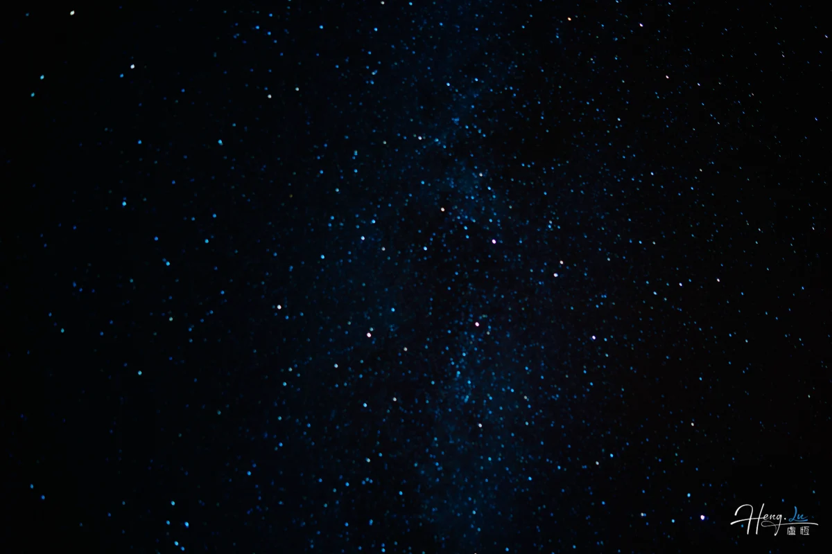 Starry Night Sky With Milky Way Pattern