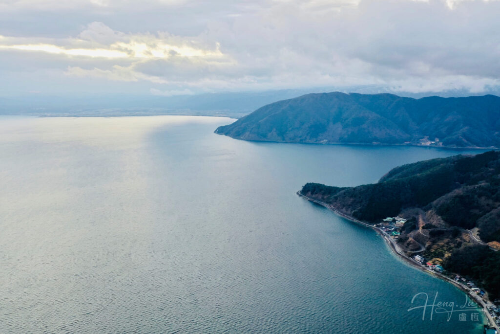 Lake in japan