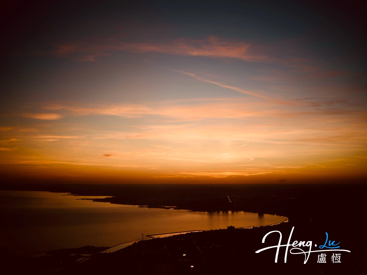 Golden Coastal Sunset