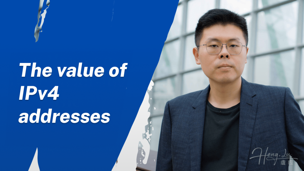 The Value Of IPv4 Addresses The value of IPv4 addresses