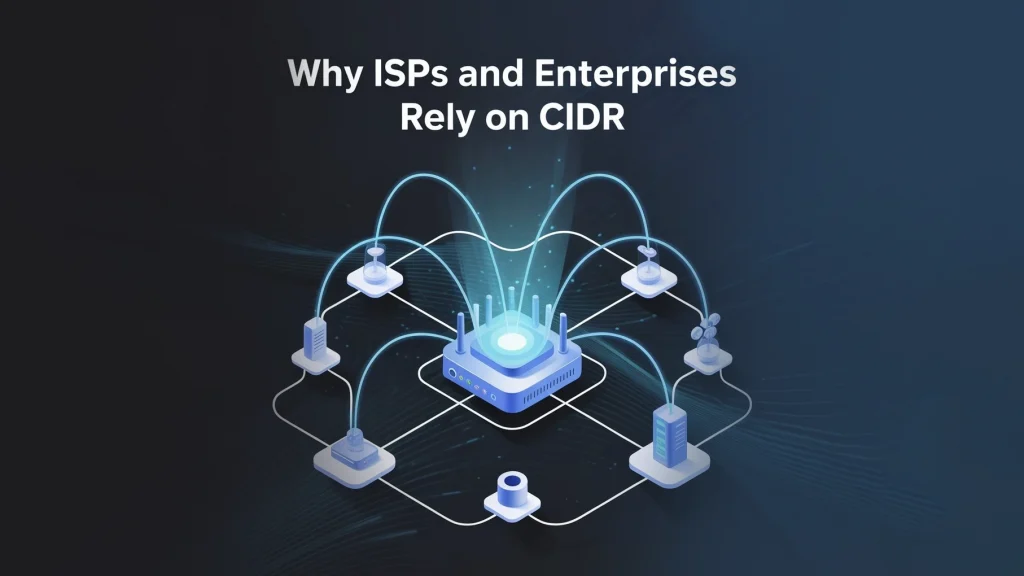 Why ISPs and enterprises rely on CIDR for routing efficiency CIDR