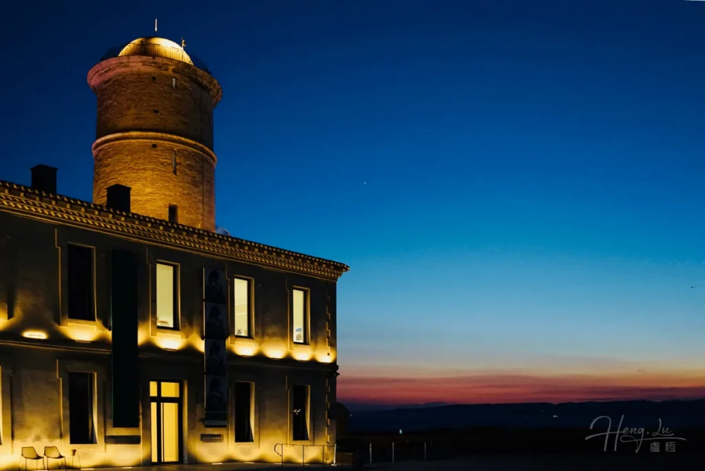 Mesmerizing Sunset Over Historic Buildings and Towers in Marseille Marseille-historic-building-and-tower-at-sunset