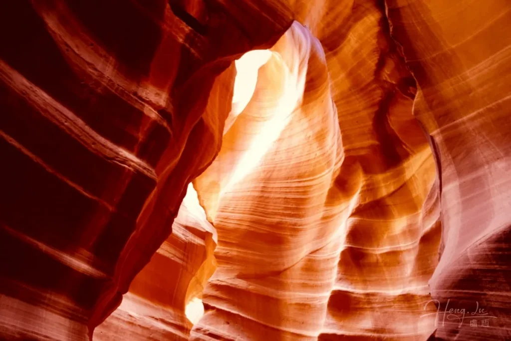 Sunlight Shining Through Red Rock Formations in Arizona Canyon Sunlight-shining-through-red-rock-formations-in-canyon