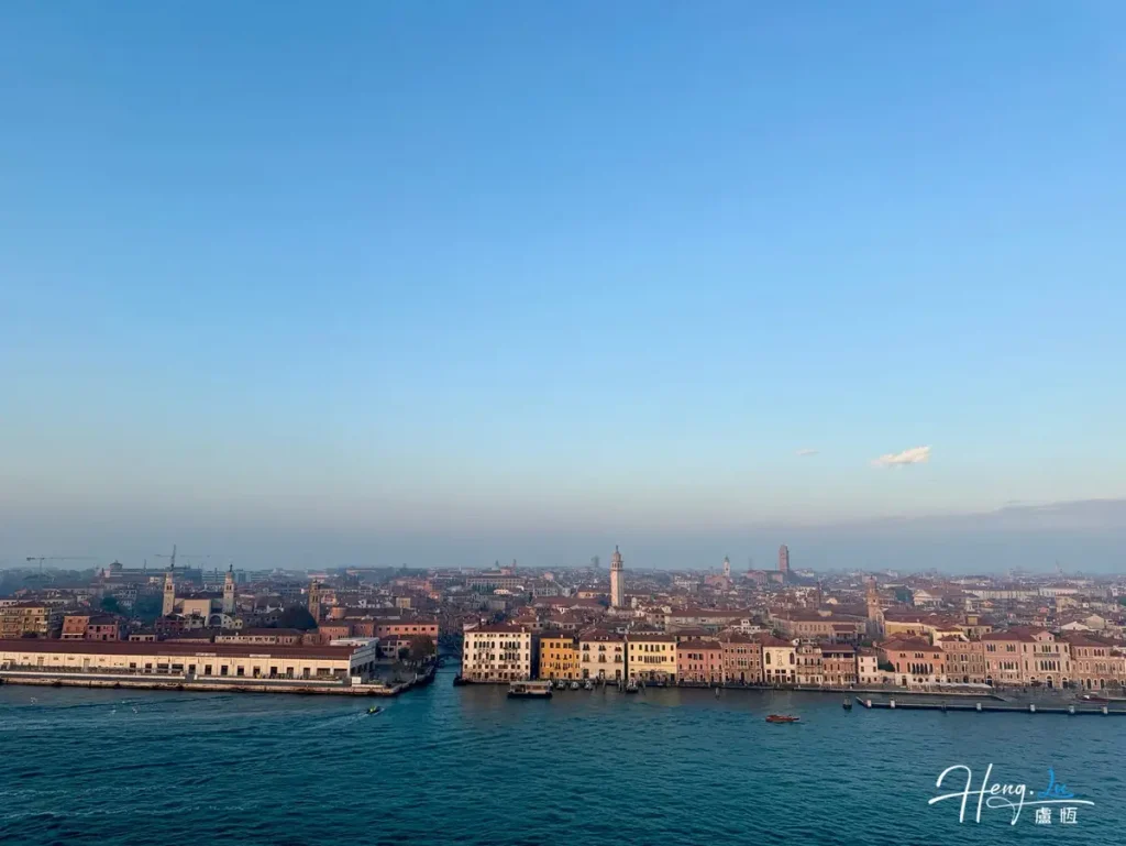 Amazing Venice Skyline by Blue Waters