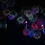colorful-fireworks-illuminating-dark-night-sky