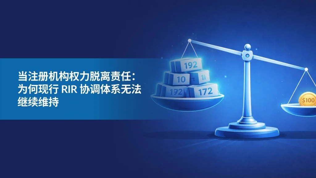 深度解析 ICP-2 修订：为何 RIR 的“失败标准”是保护互联网主权的最后防线？